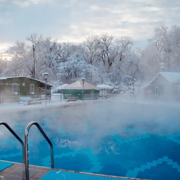 Фотография 3 - Азишская пещера, термальные источники