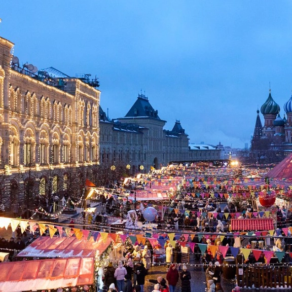 Фотография 3 - Красная площадь, Арбат, Зарядье, р-н Замоскворечье, вечерняя экскурсия по Москве