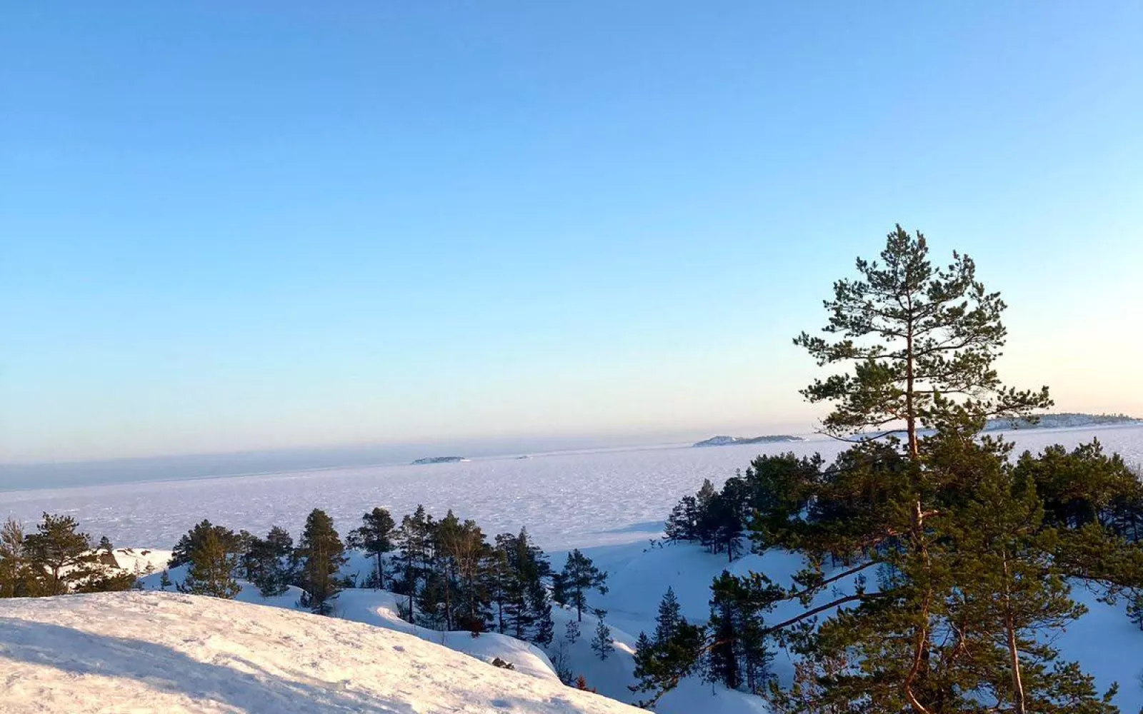 Фотография Новый год в Карелии: вдоль Ладожского озера <br> Едем через Минск → Витебск